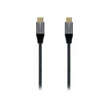 Cable Aisens Usb-c 4/m A Usb-c 4/m 2m Gris