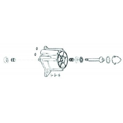 WSM Sea-doo Turbine repair kit 003-643