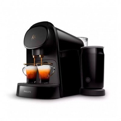 Cafetera philips l'or barista negro boquilla doble - jarra 1l - descarga automatica - latte