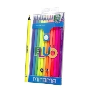 LAPICES COLOR MITAMA FLUOR.C/12