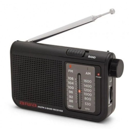 Radio Portátil Aiwa RS-55BK/ Negra