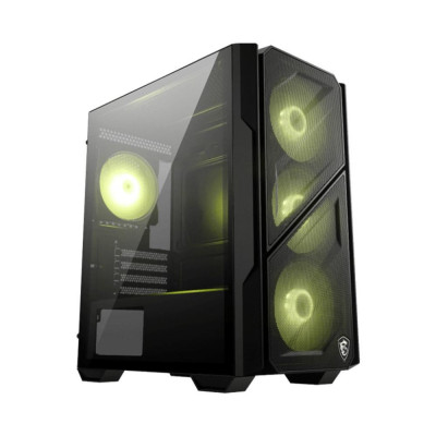 Caja ordenador gaming msi mag forge m110r airflow matx negra