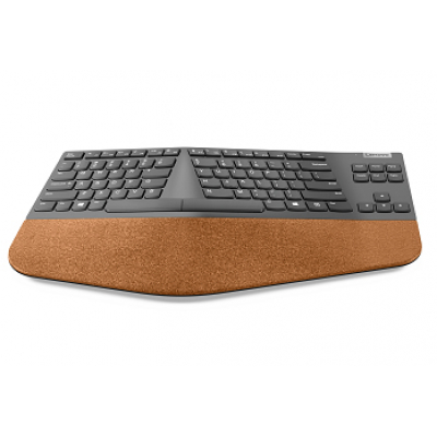 Go Wireless Split teclado Oficina RF inalámbrico Español Gris