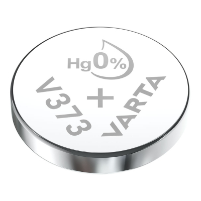 Micro pila de boton silver sr68 - v373 1,55v (blister 1 unid.) ø9,5x1,65mm