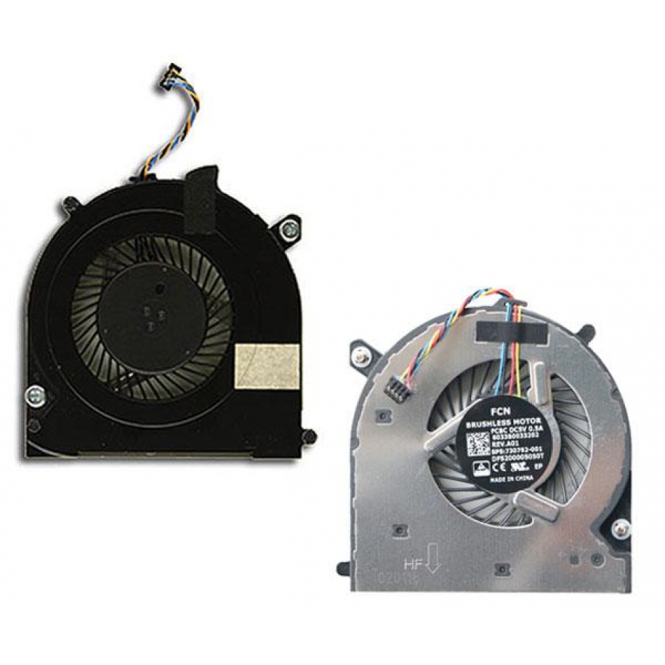 Ventilador para portatil Hp 840 G1 / 850 G1 / 740 G1 / Zbook 14 / 730792-001