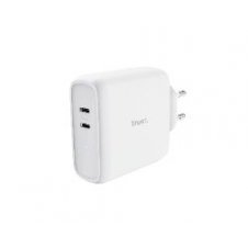 Cargador de Pared Trust Maxo 65W 2xUSB-C Blanco (25381)
