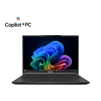 MSI PORTATIL STEALTH A16 AI+ A3XWIG-061ES. 16 (2560 X 1600) OLED, 240HZ. AMD RYZEN AI 9 HX 370. NVIDIA GEFORCE RTX 5080 , GDDR7 16GB. LPDDR5X 32GB. 1TB NVME PCIE SSD. W11 HOME. NEGRO