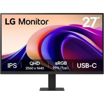 Monitor LG 27U631A-B 27/ QHD/ Negro