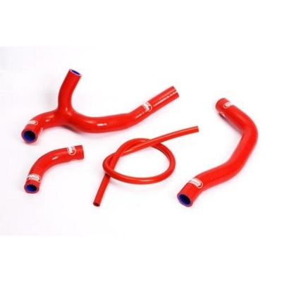 Kit manguitos SAMCO Honda rojo HON-28-RD HON-28RED