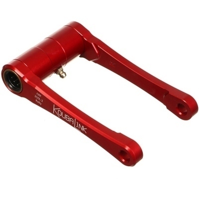 Kit de bajada KOUBALINK (44.5 mm) rojo - Honda CRF250L Rally CRF250L-2 RALLY