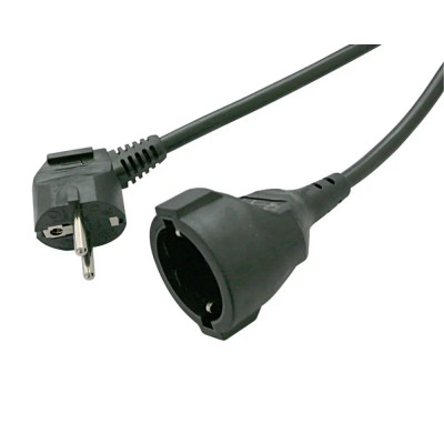 Prolongador Eléctrico 3m NEGRO GARSACO