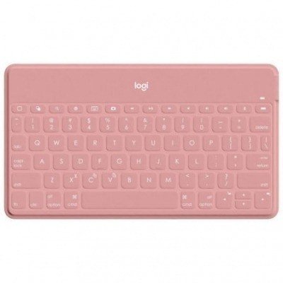Teclado Inalámbrico por Bluetooth Logitech KEYS-TO-GO para Iphone/ Rosa