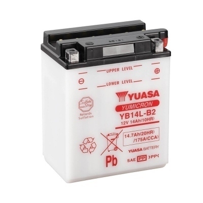 Batería Yuasa YB14L-B2 Combipack (con electrolito) YB14L-B2 (CP)