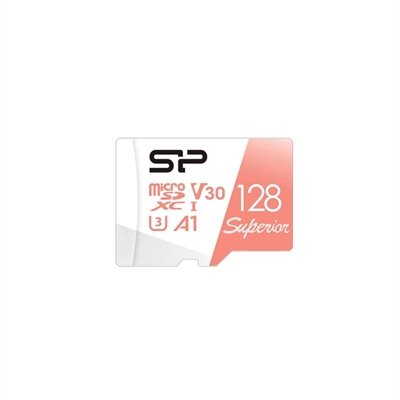 Tarjeta MicroSDXC 128GB SP Clase 10 V30 A1