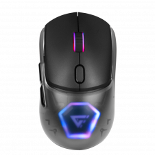 MOUSE GAME FACTOR CARCASAS INTERCAMBIABLES 2.4G+BT P3395 26K DPI RGB NEGRO