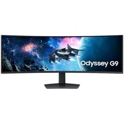 Monitor Gaming Ultrapanorámico Curvo Samsung Odyssey G9 OLED S49CG950EU 49/ Dual QHD/ 1ms/ 240Hz/ VA/ Negro