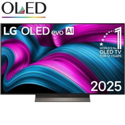 Televisor LG OLED Evo AI C5 OLED48C56LB 48/ Ultra HD 4K/ Smart TV/ WiFi