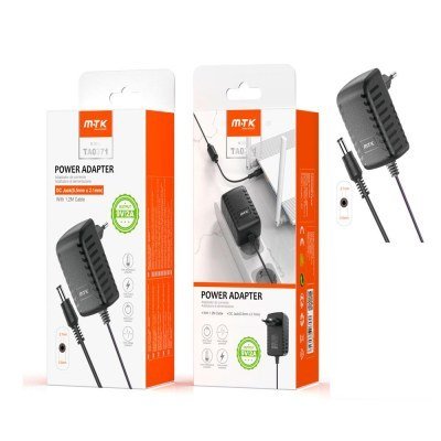 Cargador universal 18w TA0371 para router / LCD / portatil 9v 2a 5.5x2.1mm / 0053712