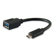 Cable Equip Usb-a/h A Usb-c/m 0.15m Negro