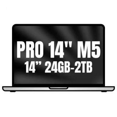 Apple Macbook Pro 14/ M5 Pro 15-Core CPU/ 24GB/ 2TB SSD/ 16-Core GPU/ Plata