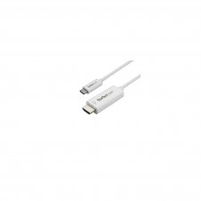 StarTech.com Cable Adaptador de 1m USB-C a HDMI 4K 60Hz - Blanco - Cable Conversor de Vͭdeo USBC