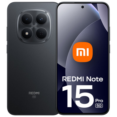 SMARTPHONE XIAOMI REDMI NOTE 15 PRO 5G 6,83 8GB/256GB BLACK