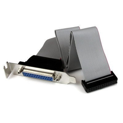 Adaptador paralelo db25 a idc26 startech 0.4m - hembra - hembra