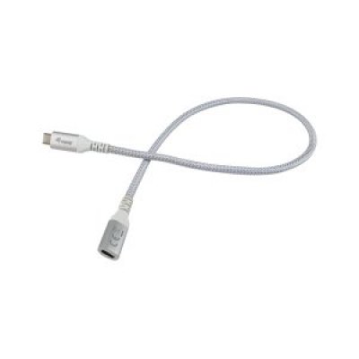 CABLE ALARGO USB-C MACHO USB-C HEMBRA USB 3.2 GEN 2 1M TRANSFERENCIA 10G 4K/ CARCASA ALUMINIO