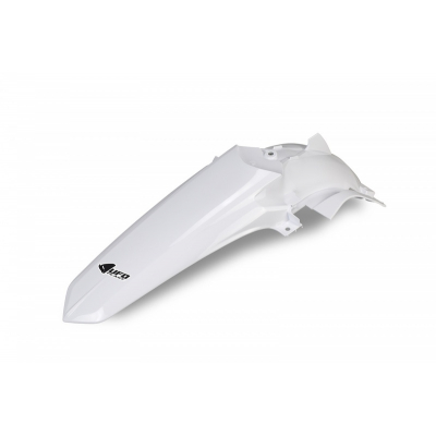 UFO Rear Fender - White Yamaha YZ125/250 YA04875#046