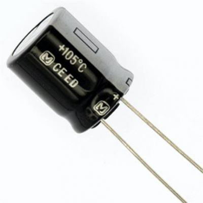 Condensador Electrolítico RADIAL 1500uF 25Vdc 105ºC 13x25mm