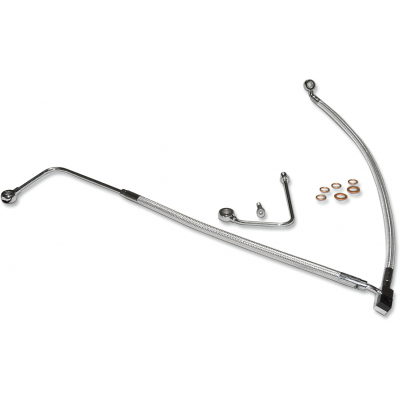 Designer Series DOT Front Lower Brake Line Kit MAGNUM AS37001