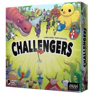 Juego de mesa challengers pegi 8