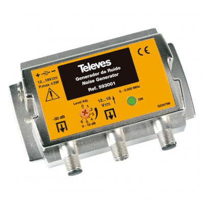 Generador de Ruido 5-3000MHz TELEVES 593001