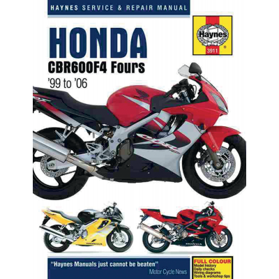 Manual de reparación motocicleta HAYNES 3911