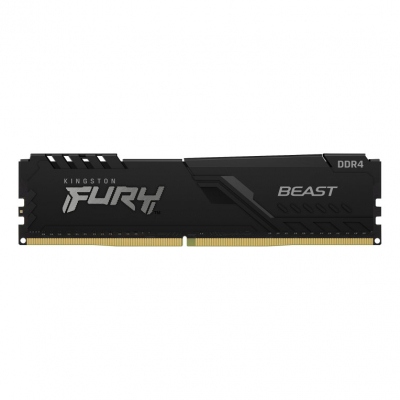 Memoria ram ddr4 8 gb kingston - 3600mhz - pc4 - 28800 - fury beast - negro