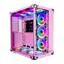 TALIUS CAJA ATX GAMING CRONOS ORCHID RGB CRISTAL TEMPLADO USB 3.0