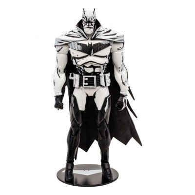 Figura mcfarlane toys dc multiverse 7in - batman (batman: white knight)(line art)(gold label)