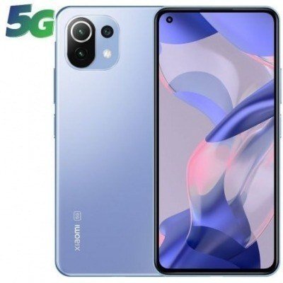 Smartphone Xiaomi 11 Lite NE 8GB/ 128GB/ 6.55/ 5G/ Azul Chicle