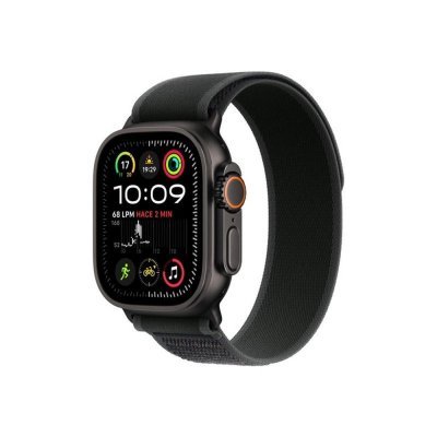 Smartwatch apple watch ultra 2 gps + cell 49mm black titanium trail loop s - m