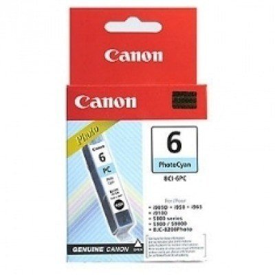 Cartucho tinta canon bci 6pc cian 13ml s800 - s820 - s820d - s830 - s900 photo