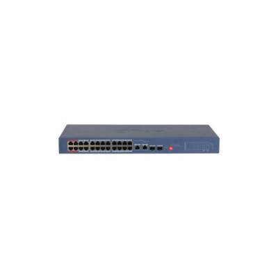 (DH-CS4226-24ET-240-V2) DAHUA SWITCH 26 PUERTOS CLOUD MANAGED, 24 PUERTOS POE, 240W, HI-POE, L2
