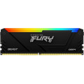 Kingston 32GB (2x16GB) DDR4 3200MT/s CL16 Fury Beast RGB Black XMP
