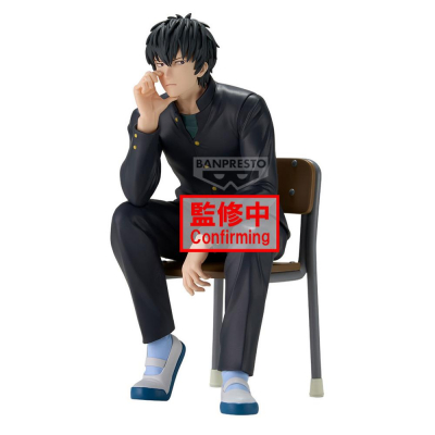 Figura banpresto gintama mr.ginpachi's zany class desk toshiro hijikata 16cm