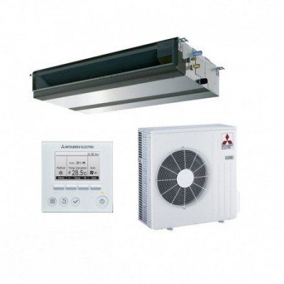 Aire acondicionado por conductos Mitsubishi Electric SPEZS-M125VKJA C33 de reducidas dimensiones