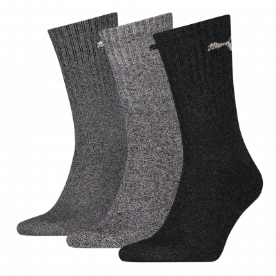 Calcetín PUMA PUMA CREW SOCK 3P 7312 207 Gris