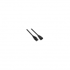 AISENS A132-0171 cable de transmisión Negro 1,5 m C13 acoplador C14 acoplador