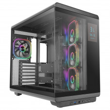 Mars Gaming MCREVMAX carcasa de ordenador Midi Tower Negro