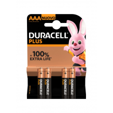 Duracell Plus 100 Bater?a de un solo uso AAA Alcalino