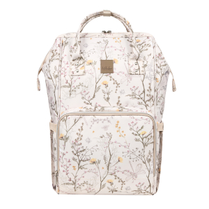 Bolsa de mamá Siena Luxe Secret Garden Beige
