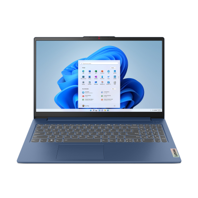 IdeaPad Slim 3 15AMN8 AMD Ryzen 5 7520U Portátil 39,6 cm (15.6) Full HD 16 GB LPDDR5-SDRAM 512 GB SSD Wi-Fi 6 (802.11ax) Windows 11 Home Español Azul